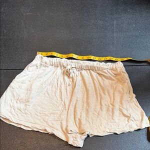 Na Nin Raw jersey silk shorts